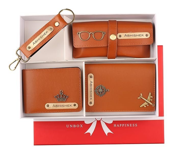 AICA Personalized Name & Charm Leather Wallet - Image 5